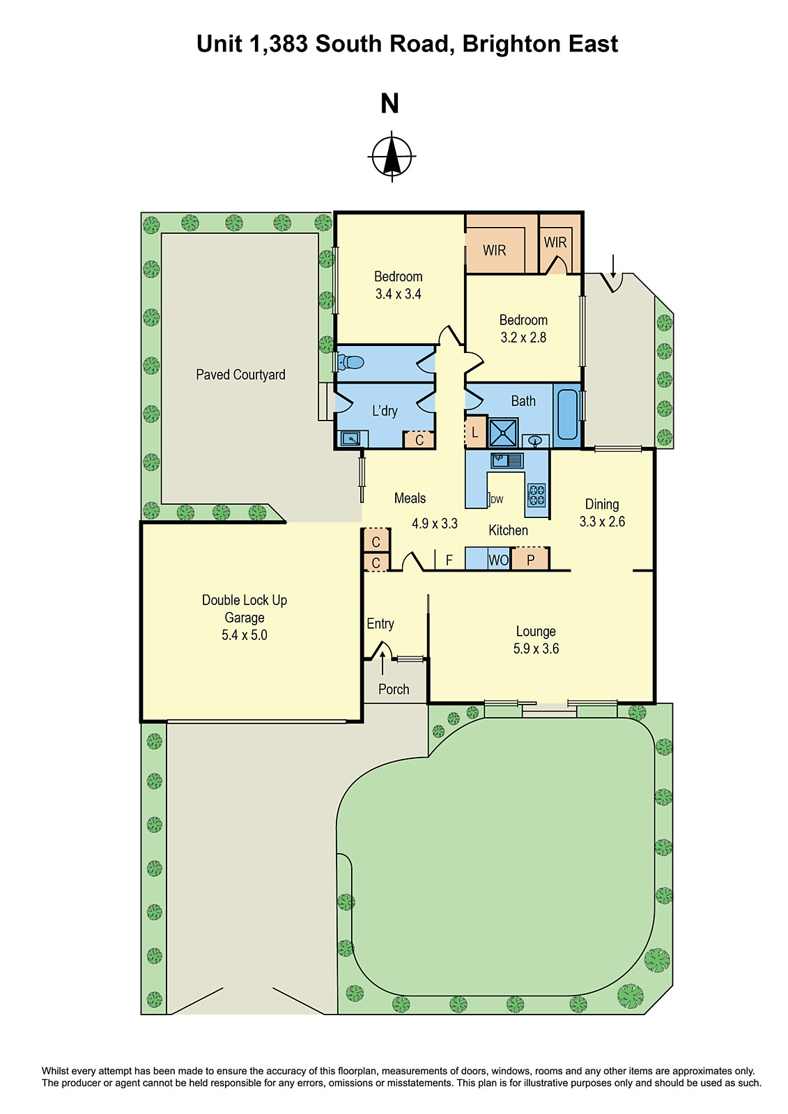 1/383 South Road, Brighton East VIC 3187 - Floorplan
