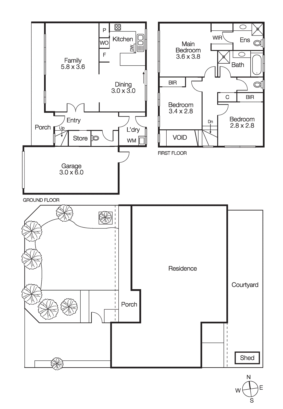 1/384 Bluff Road, Sandringham VIC 3191 - Floorplan