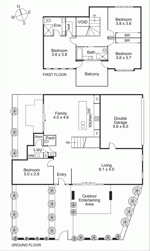 1/388 Bluff Road, SANDRINGHAM VIC 3191 - Floorplan