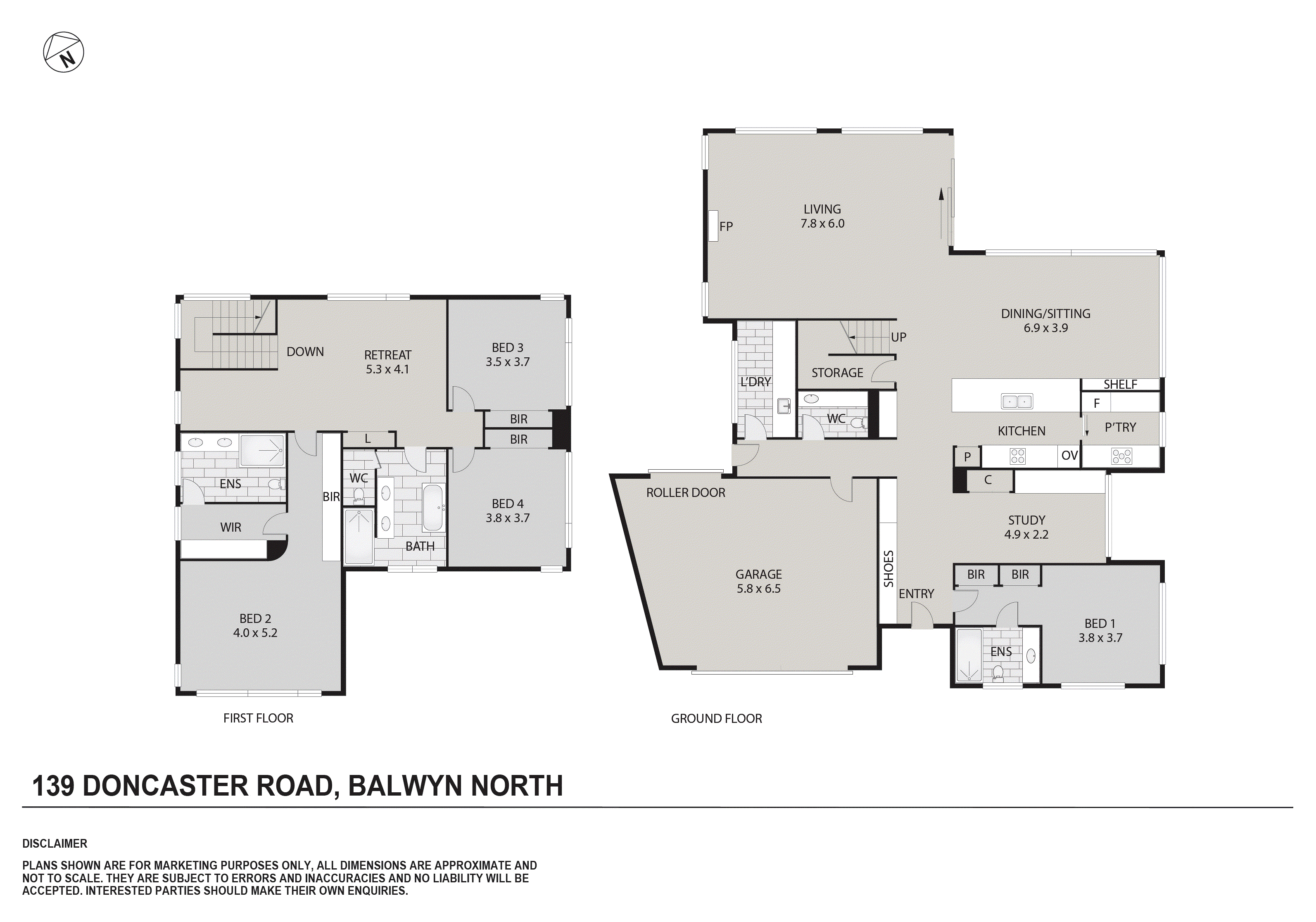 139 Doncaster Road, Balwyn North VIC 3104 - Floorplan