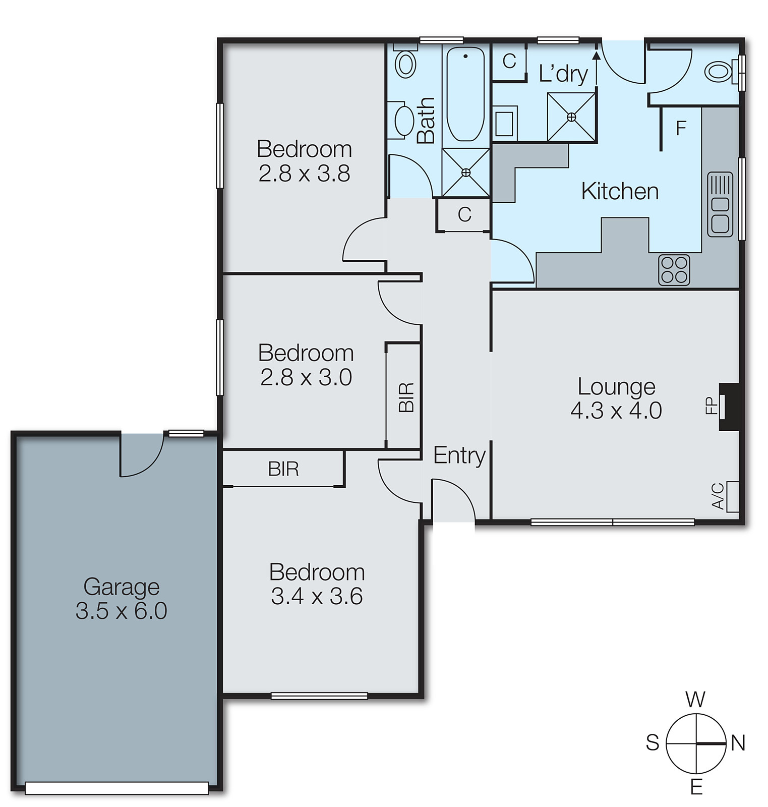 1/39 Eulinga Road, Clarinda VIC 3169 - Floorplan