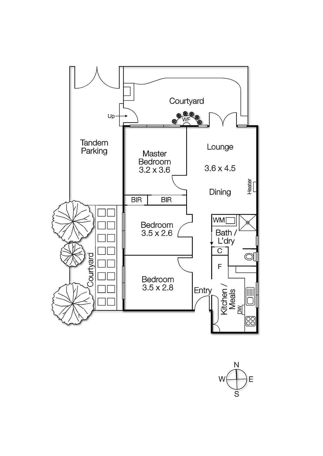 1/39 Gourlay Street, Balaclava VIC 3183 - Floorplan