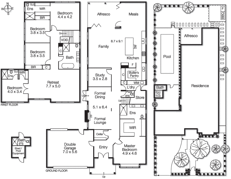 139 Linacre Road, Hampton VIC 3188 - Floorplan