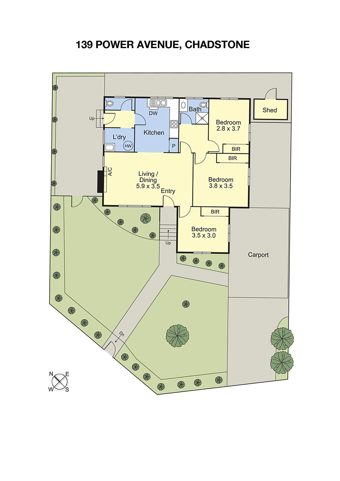 139 Power Avenue, Chadstone VIC 3148 - Floorplan