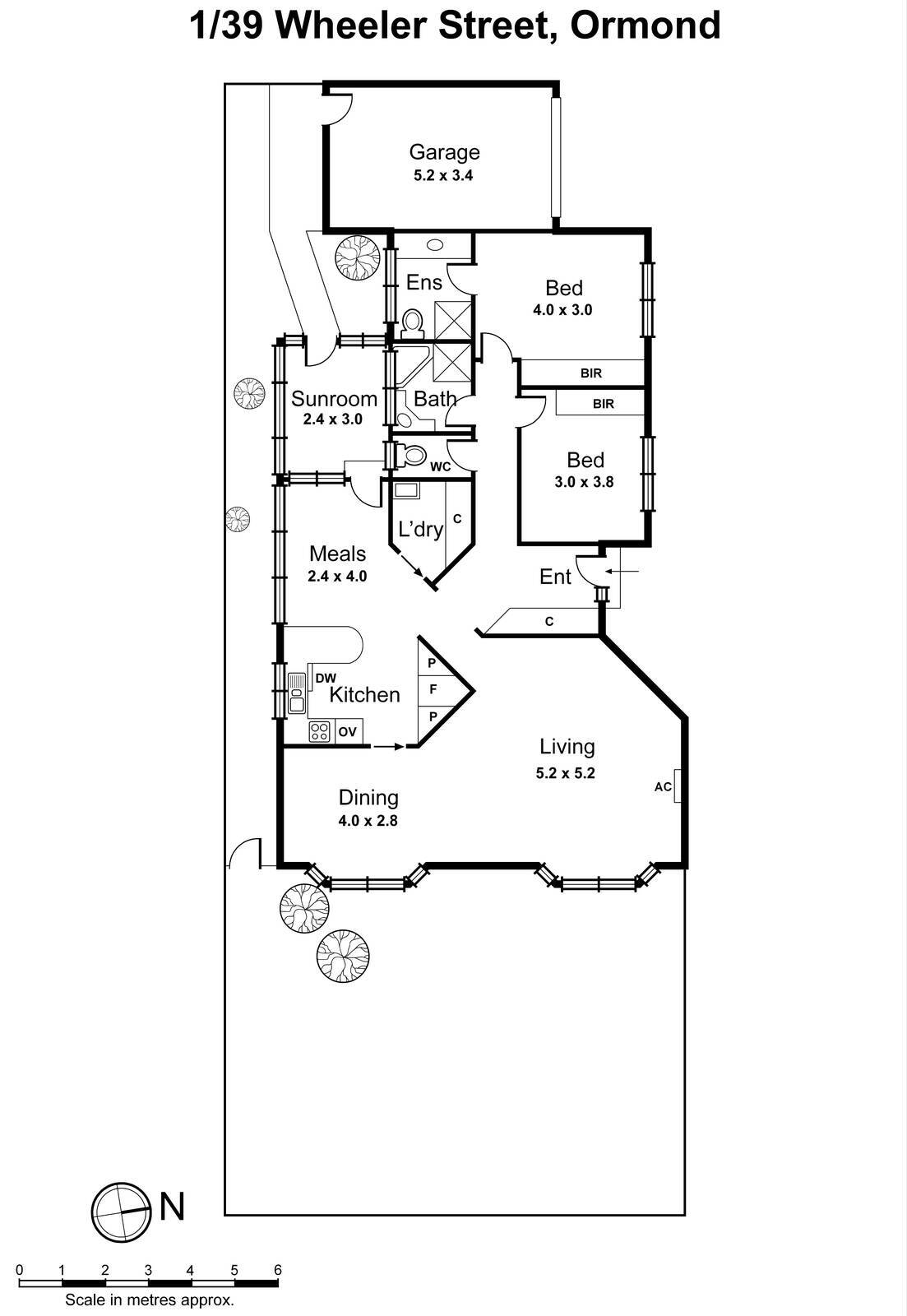 1/39 Wheeler Street, Ormond VIC 3204 - Floorplan