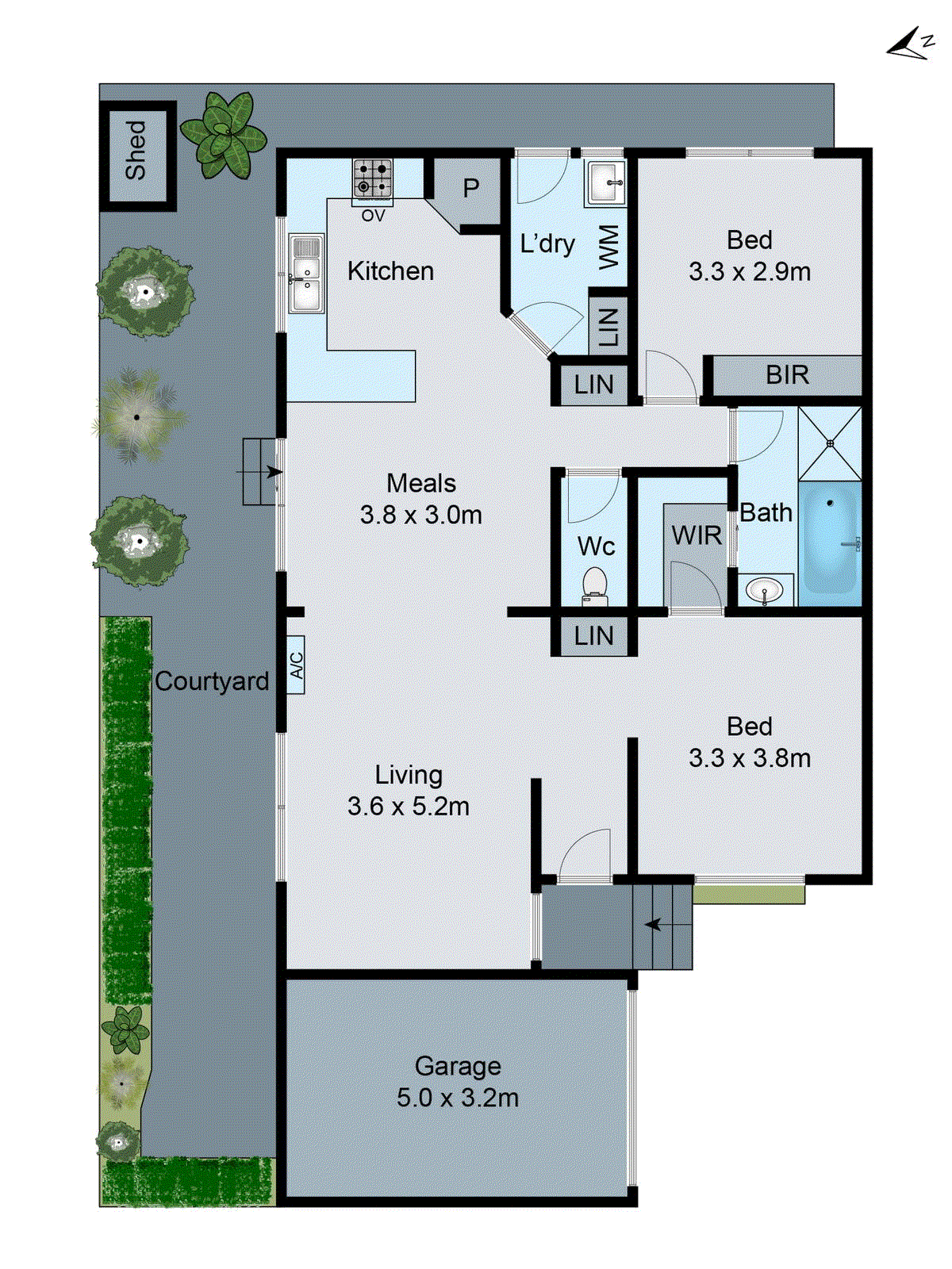 13A Glennie Avenue, Oakleigh South VIC 3167 - Floorplan
