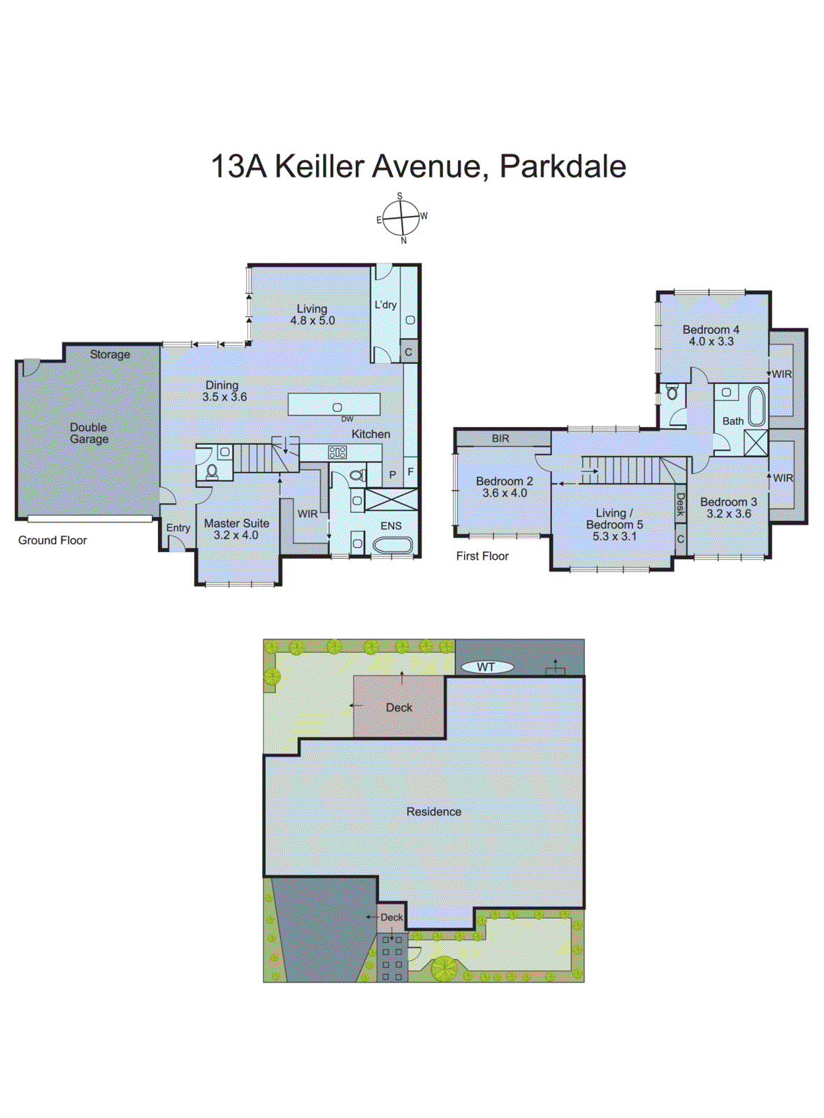 13A Keiller Avenue, Parkdale VIC 3195 - Floorplan