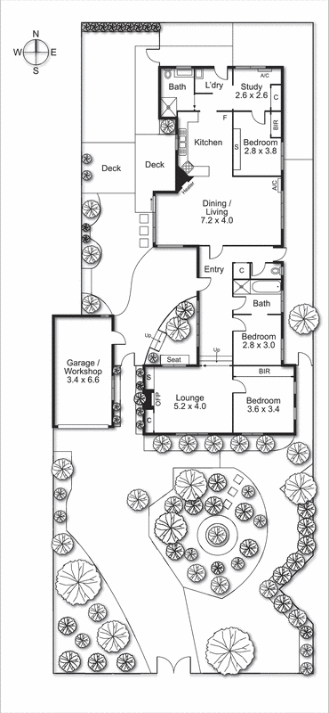 13A Potter Street, Black Rock VIC 3193 - Floorplan