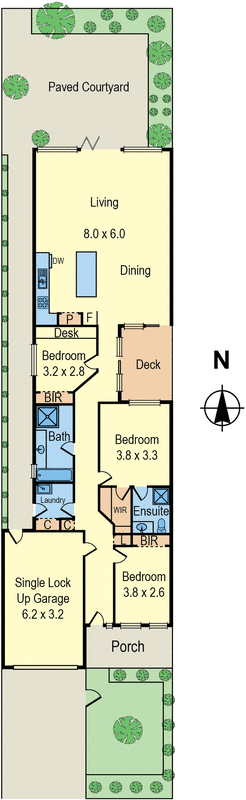 13A Swinden Avenue, Cheltenham VIC 3192 - Floorplan