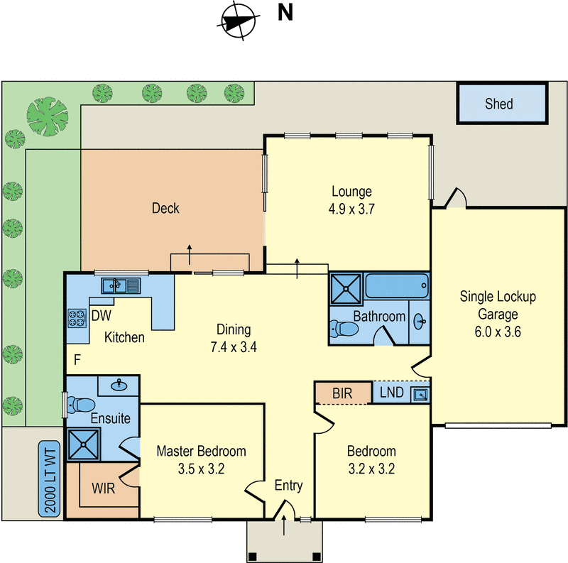 13B Friendship Square, Cheltenham VIC 3192 - Floorplan