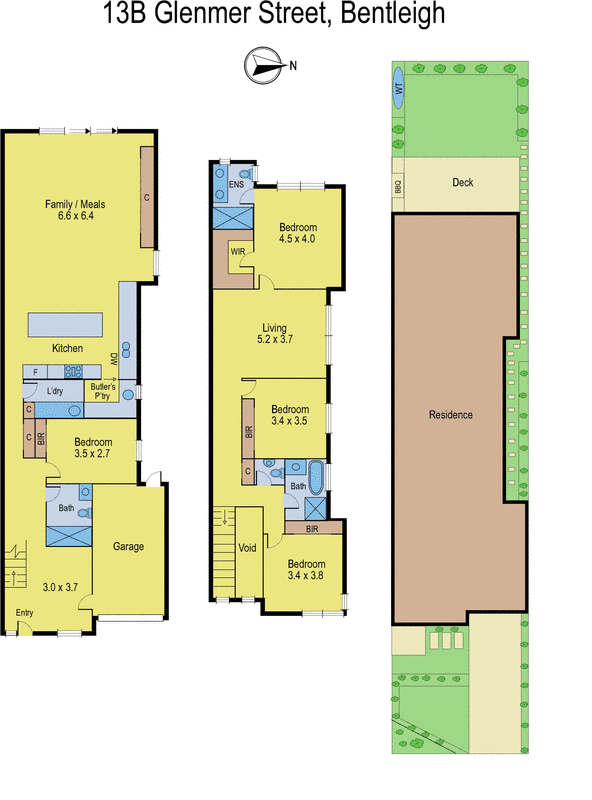 13b Glenmer Street, Bentleigh VIC 3204 - Floorplan