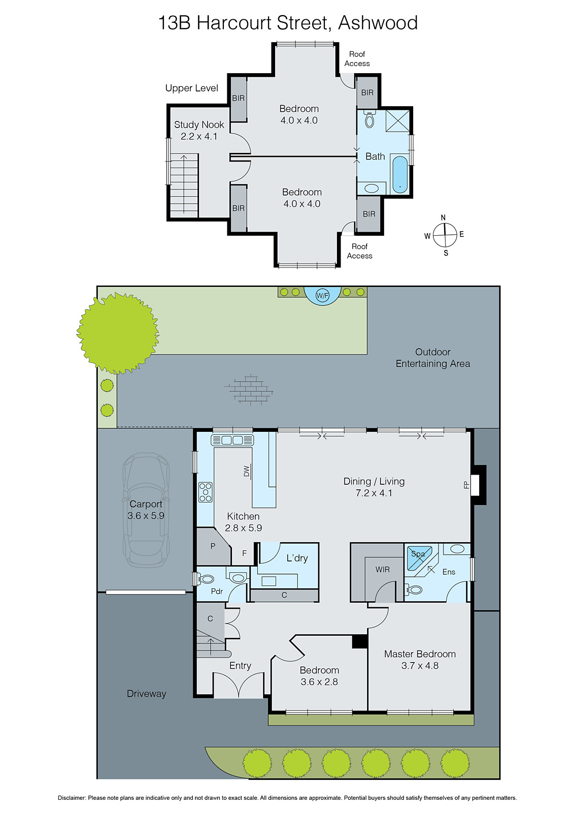 13b Harcourt Street, Ashwood VIC 3147 - Floorplan