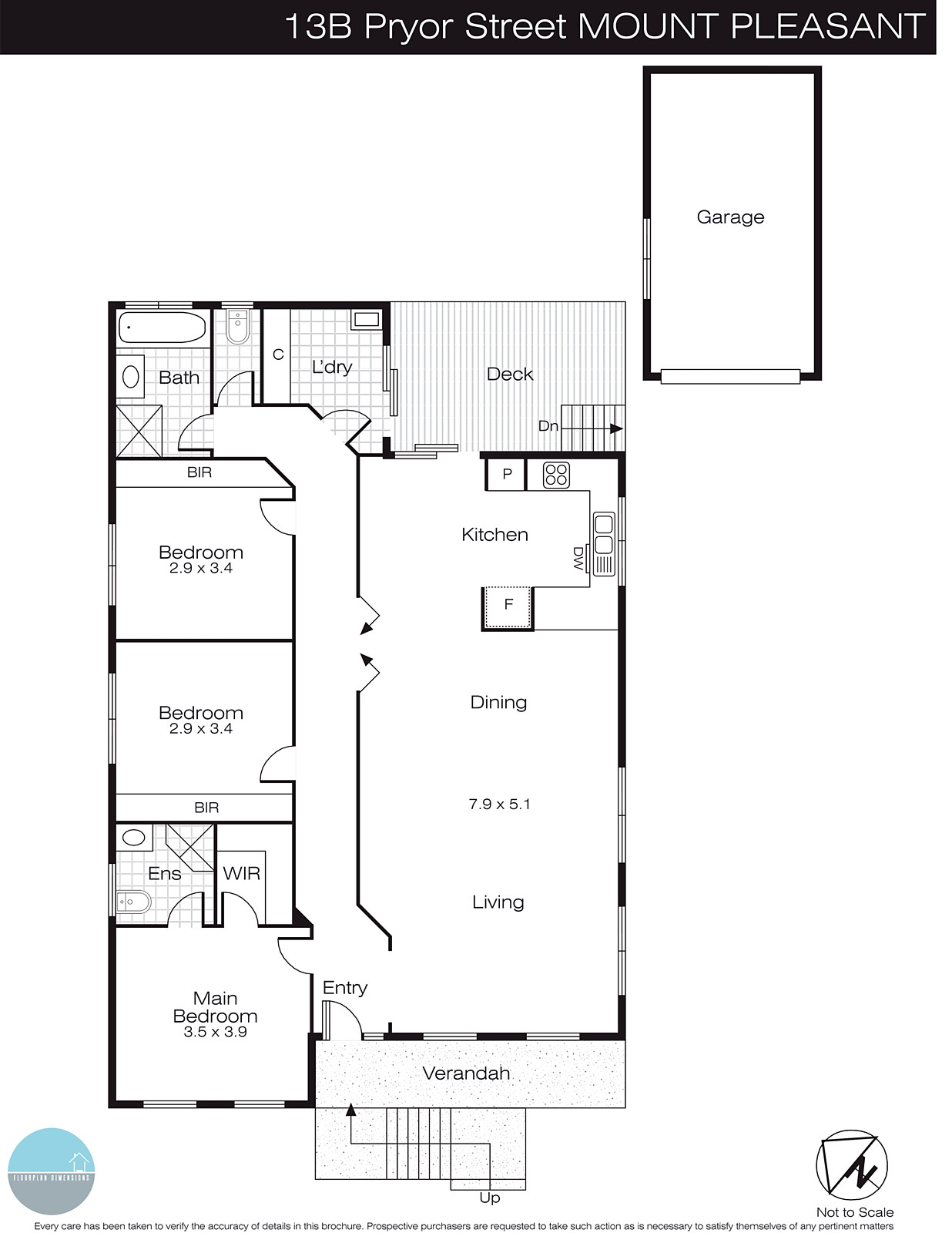 13b Pryor Street, Mount Pleasant VIC 3350 - Floorplan