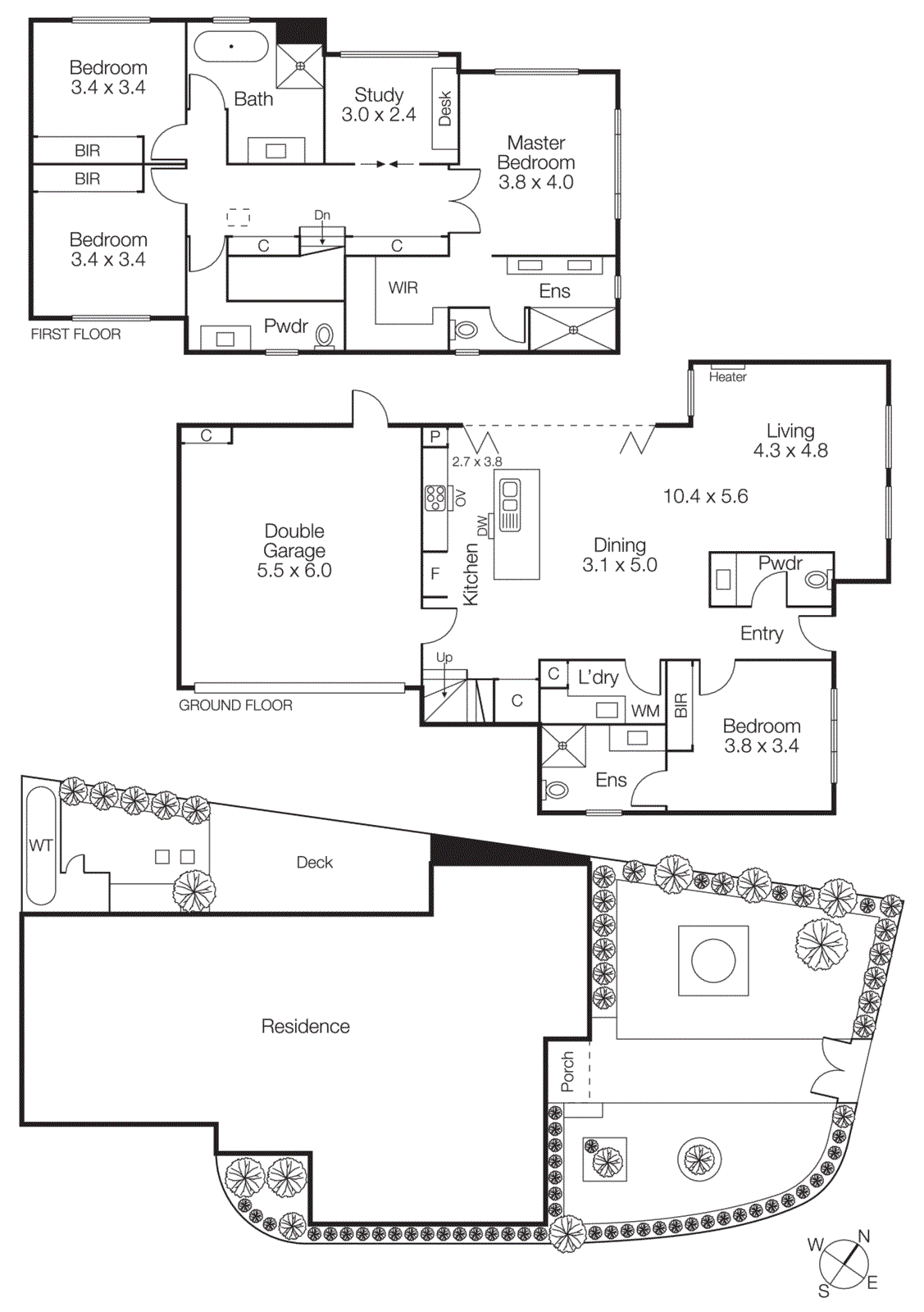 13B Stonehaven Crescent, Hampton East VIC 3188 - Floorplan