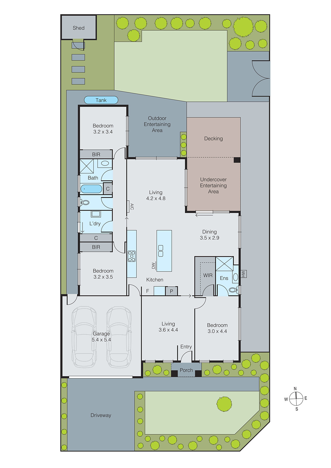 14-15 Ellen Close, Grovedale VIC 3216 - Floorplan