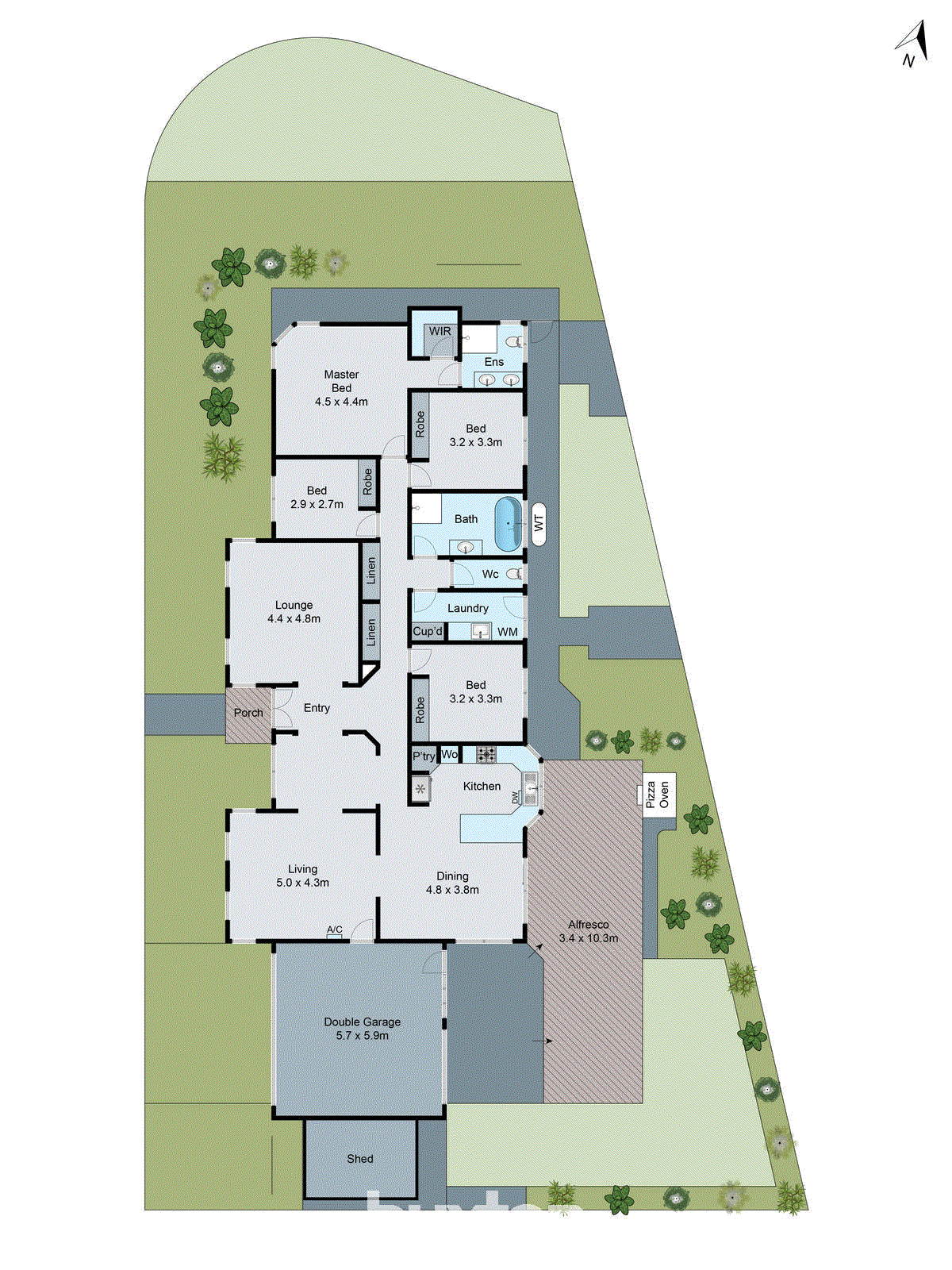 14-15 Keith Place, Hamlyn Heights VIC 3215 - Floorplan