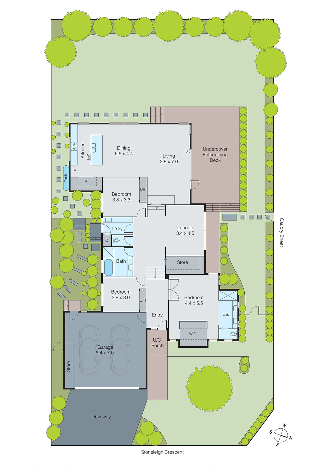 14-16 Caudry Street, Highton VIC 3216 - Floorplan