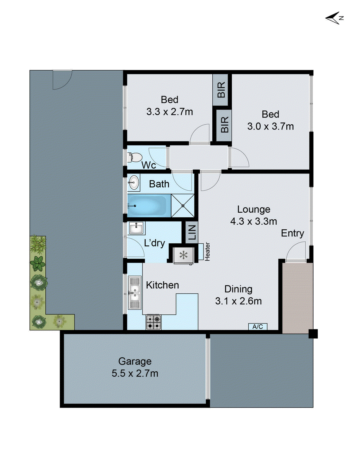 1/4-6 Enfield Drive, St Albans Park VIC 3219 - Floorplan