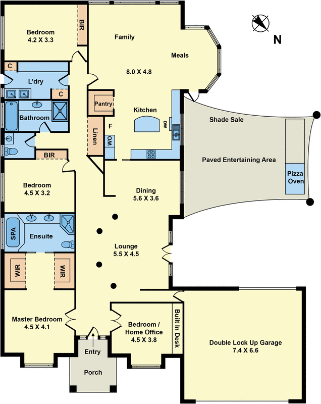 14 Aisha Crescent, Dingley Village VIC 3172 - Floorplan
