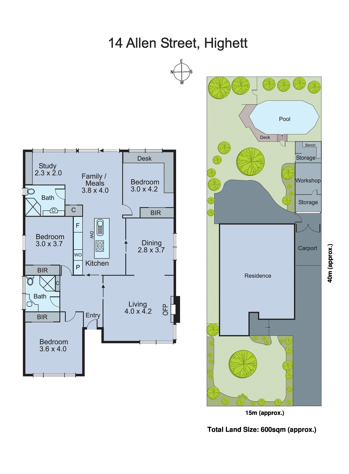 14 Allen Street, Highett VIC 3190 - Floorplan