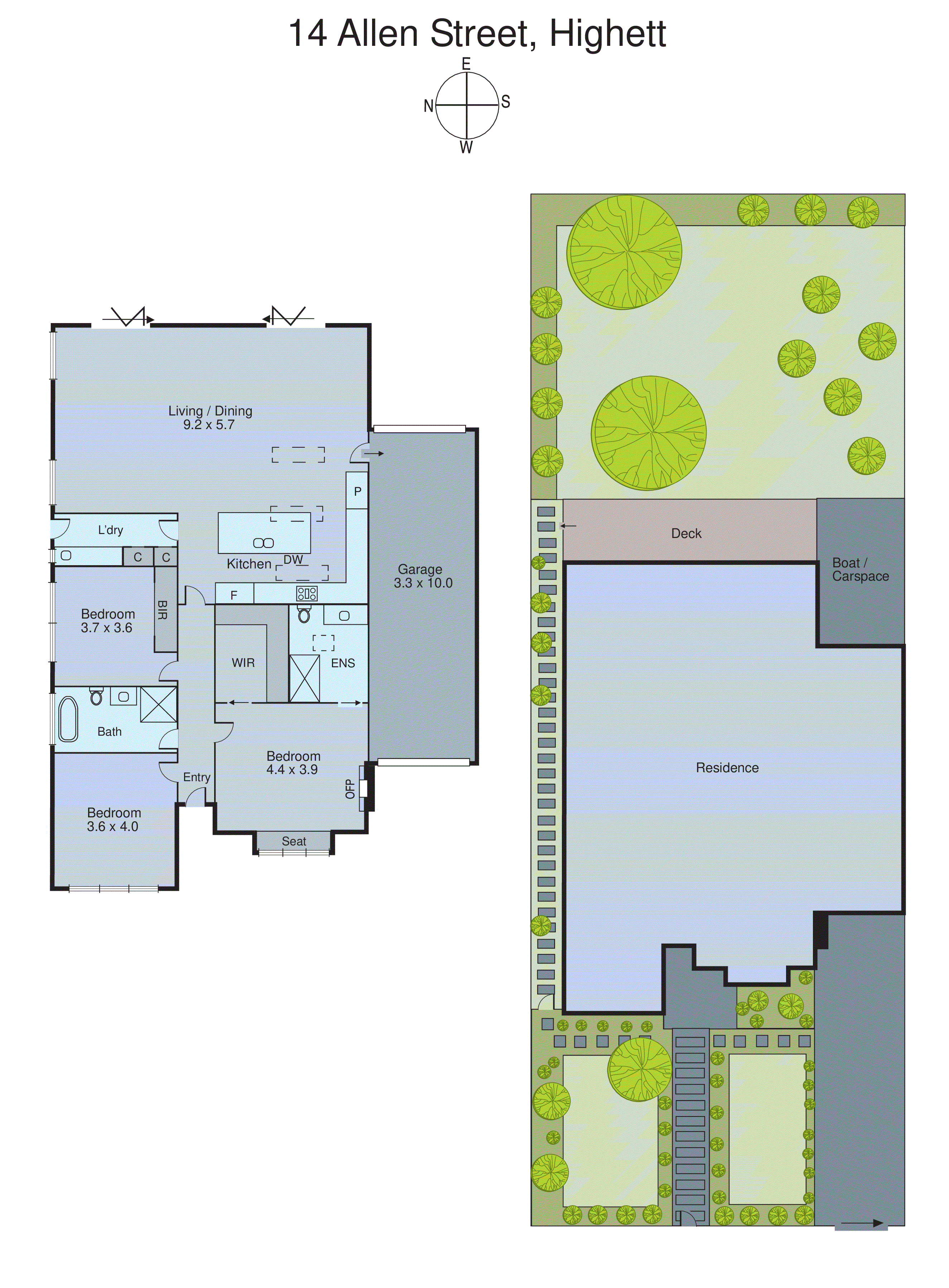 14 Allen Street, Highett VIC 3190 - Floorplan