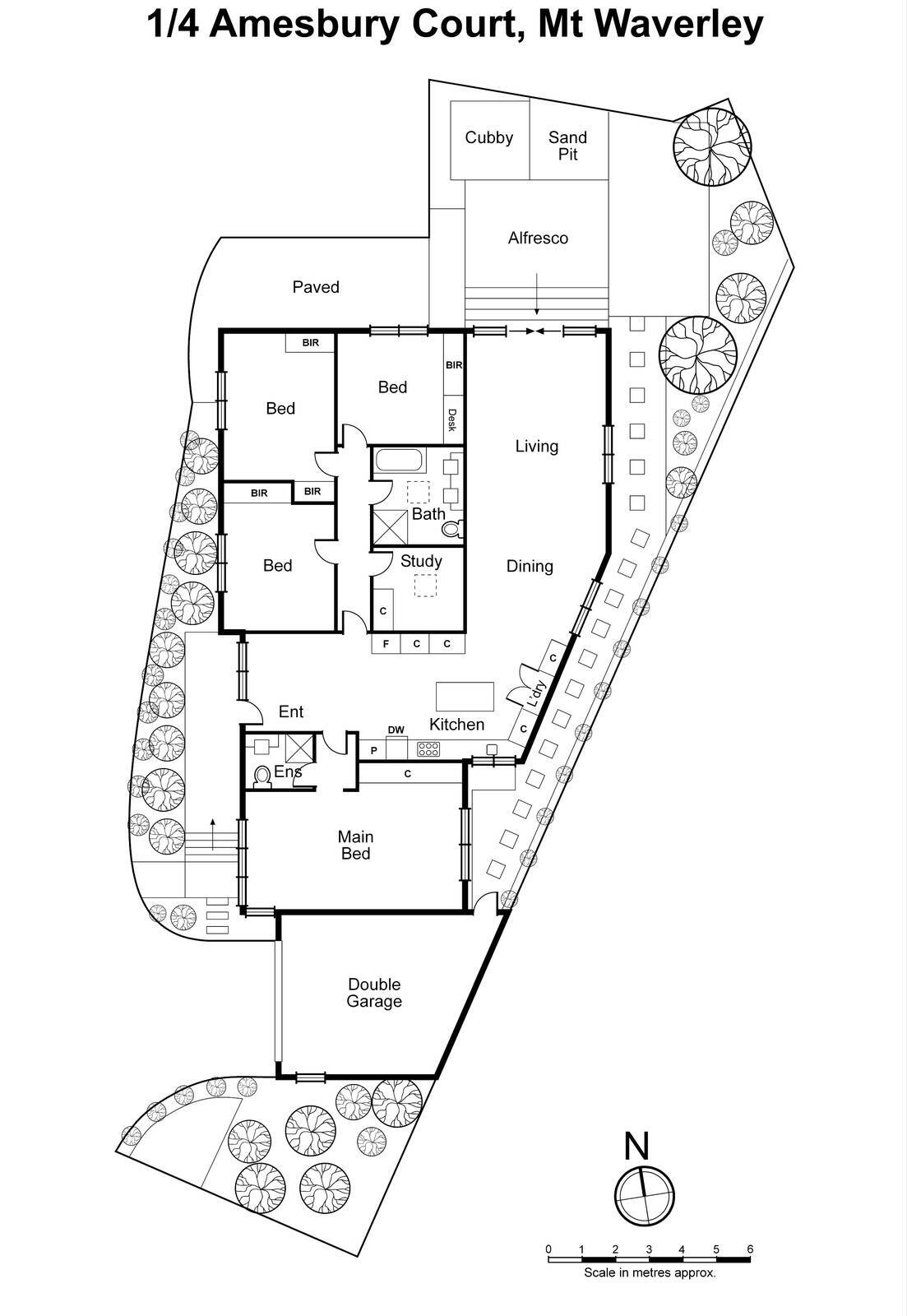 1/4 Amesbury Court, Mount Waverley VIC 3149 - Floorplan