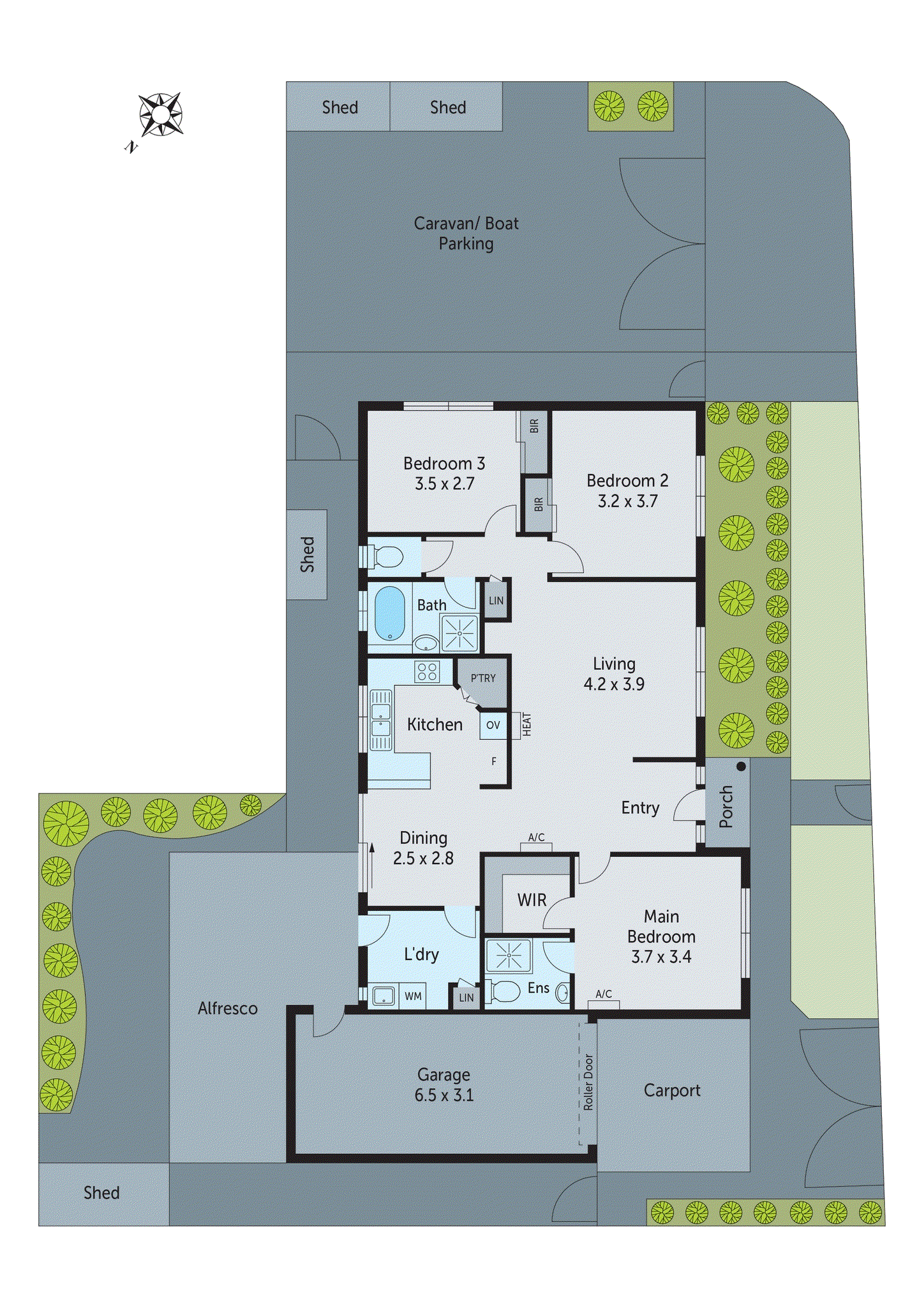 14 Arabando Drive, Leopold VIC 3224 - Floorplan