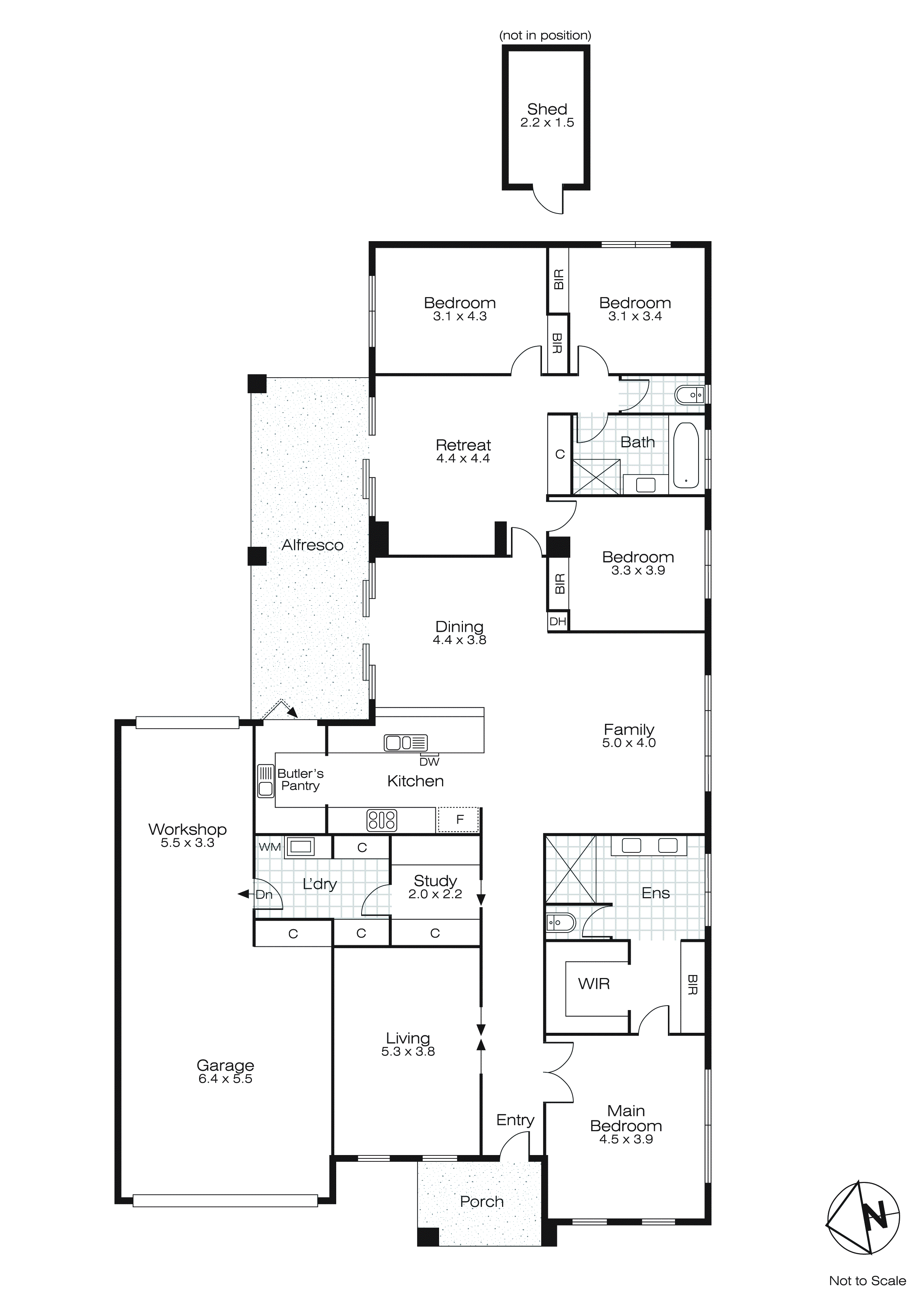 14 Arch Drive, Alfredton VIC 3350 - Floorplan