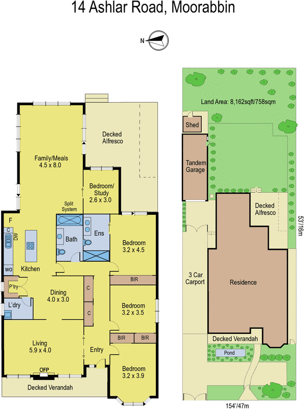 14 Ashlar Road, Moorabbin VIC 3189 - Floorplan