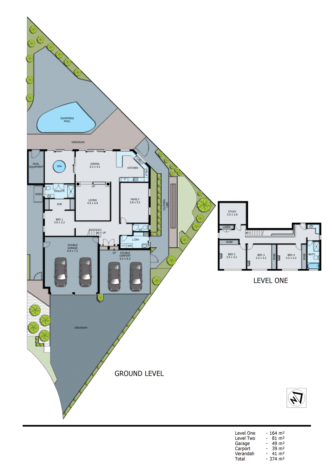 14 Atherton Close, Aspendale Gardens VIC 3195 - Floorplan