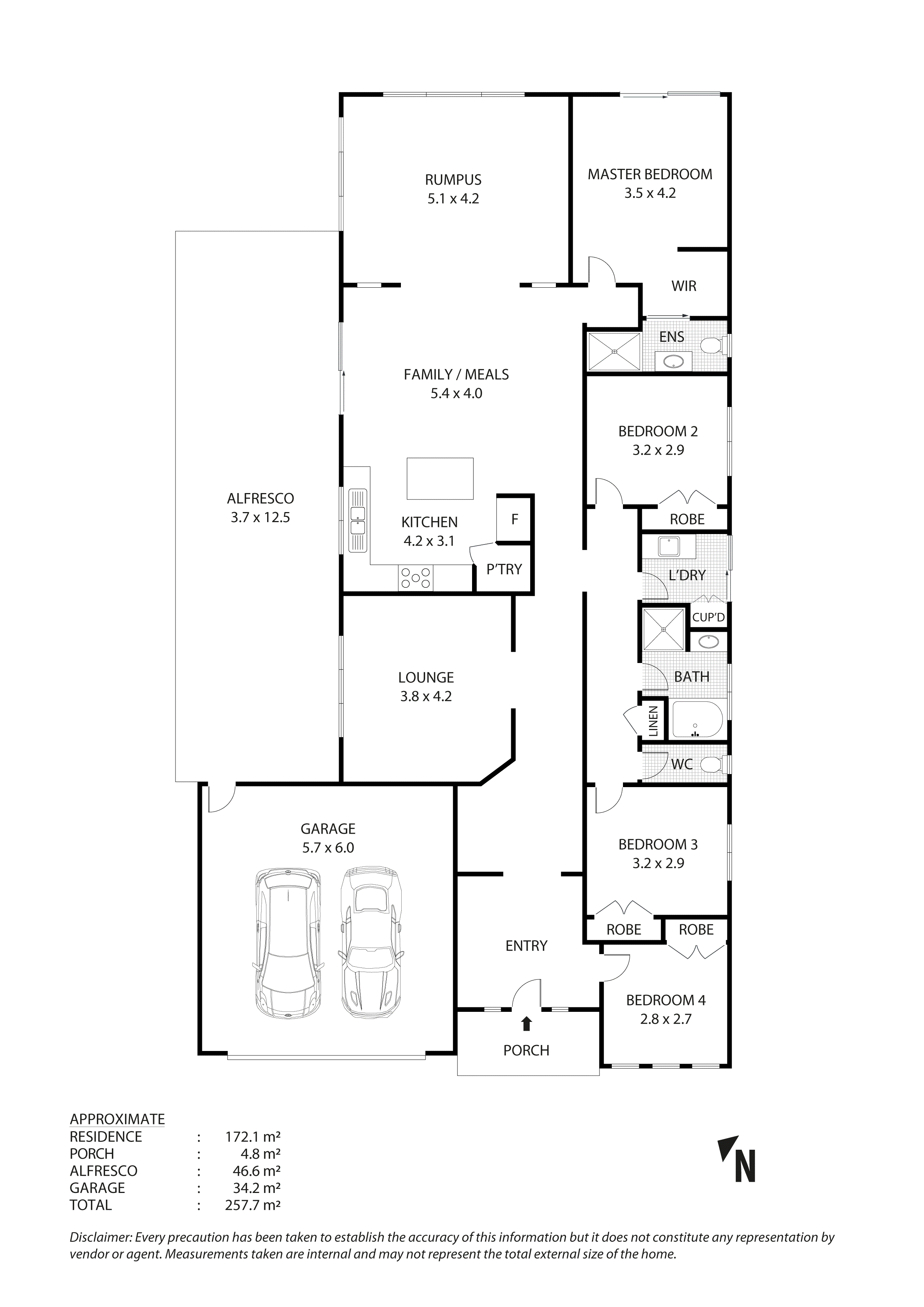 14 Australis Drive, Wallan VIC 3756 - Floorplan