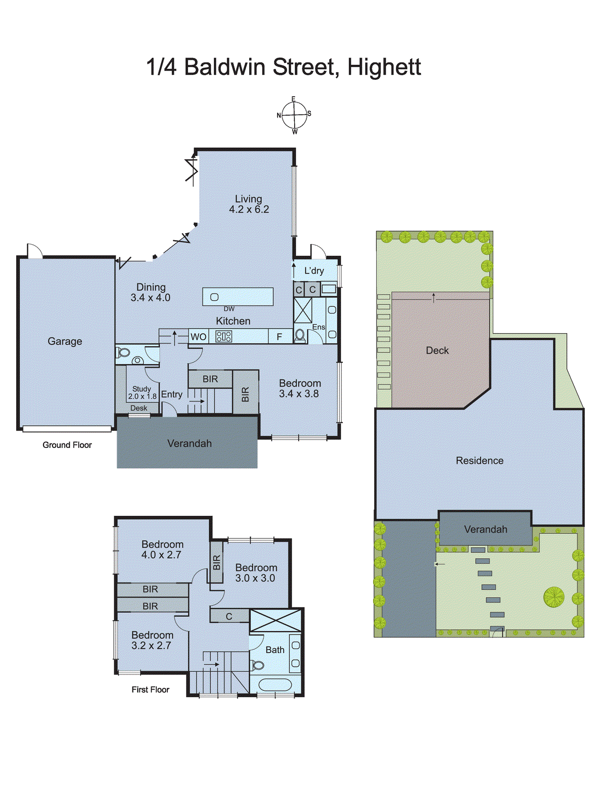 1/4 Baldwin Street, Highett VIC 3190 - Floorplan