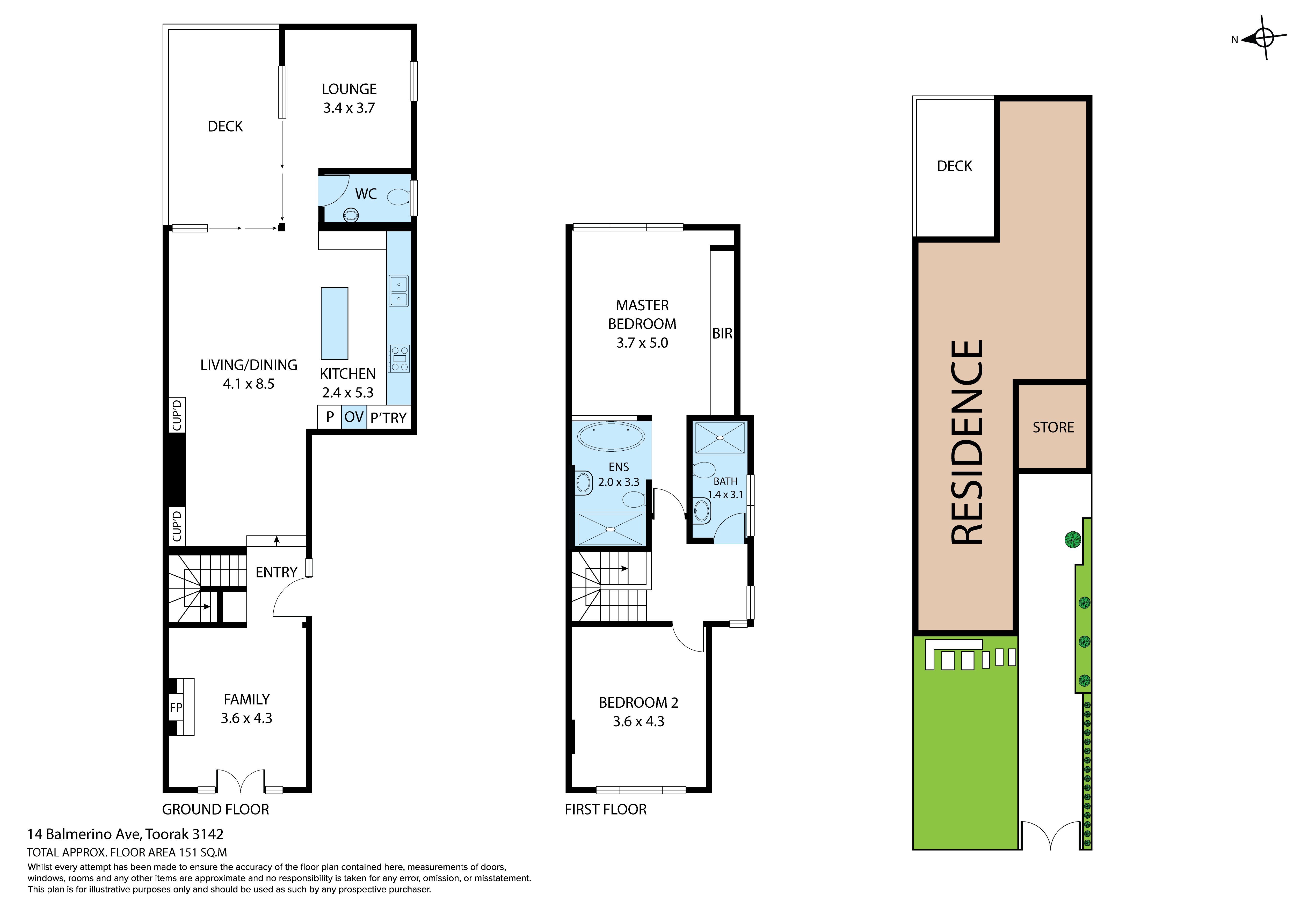 14 Balmerino Avenue, Toorak
- Floorplan 1