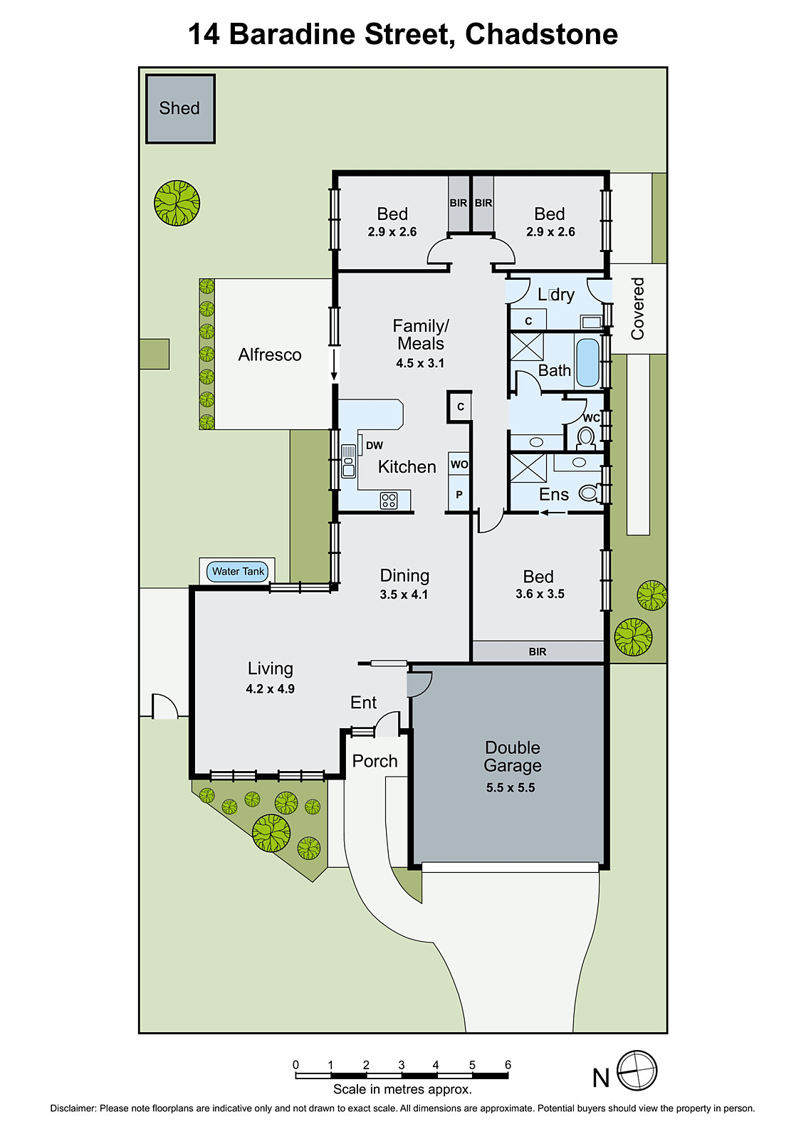 14 Baradine Street, Chadstone VIC 3148 - Floorplan