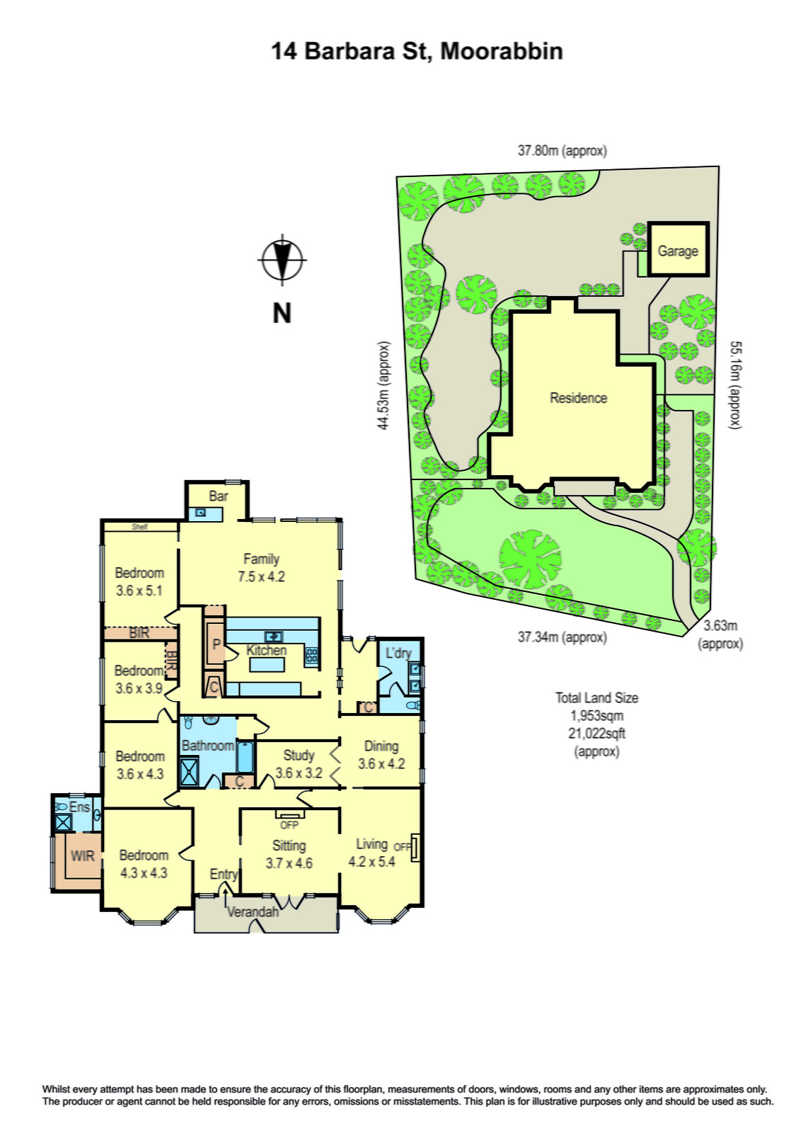 14 Barbara Street, Moorabbin VIC 3189 - Floorplan