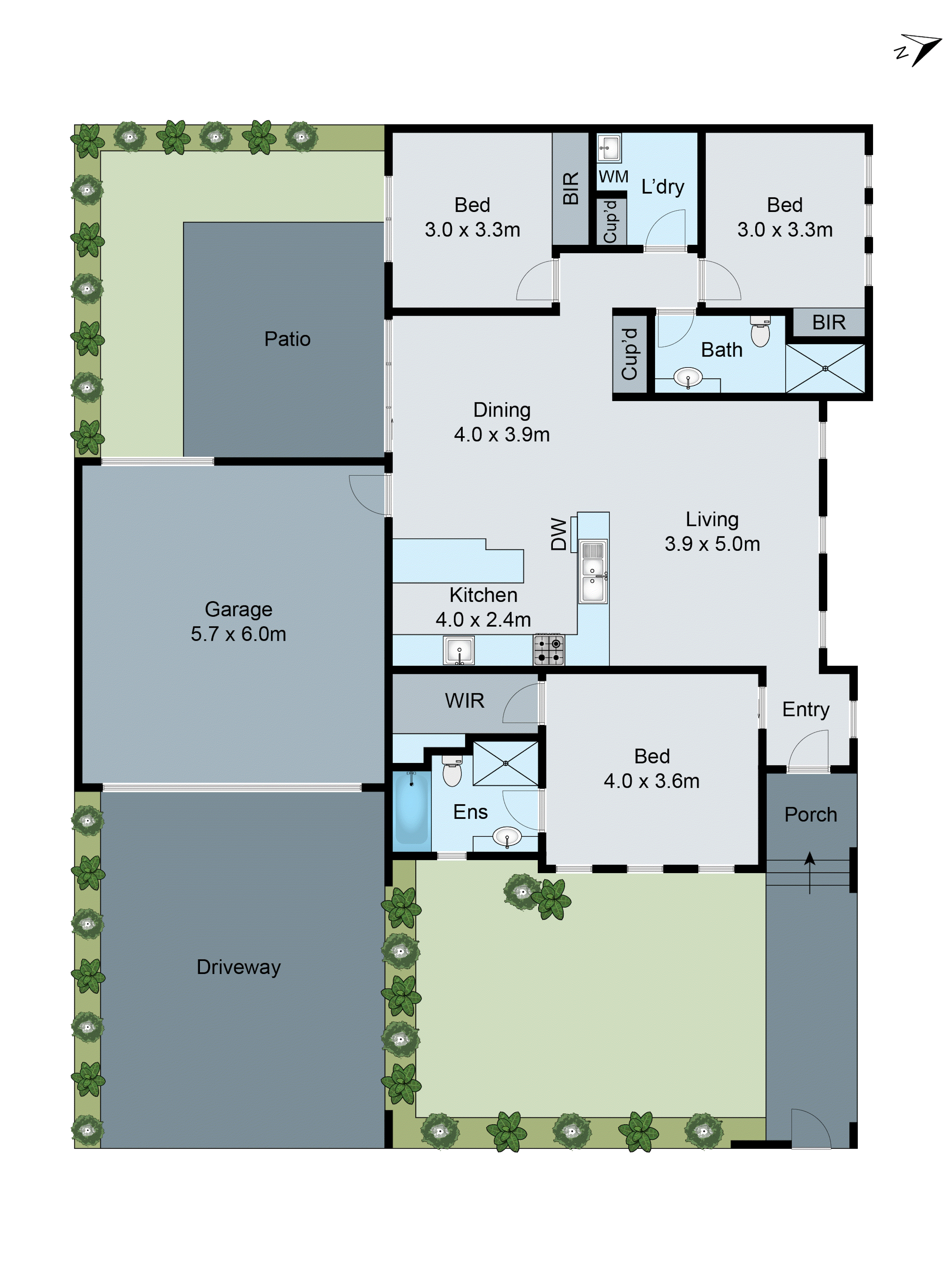 1/4 Belfast Street, Newtown VIC 3220 - Floorplan