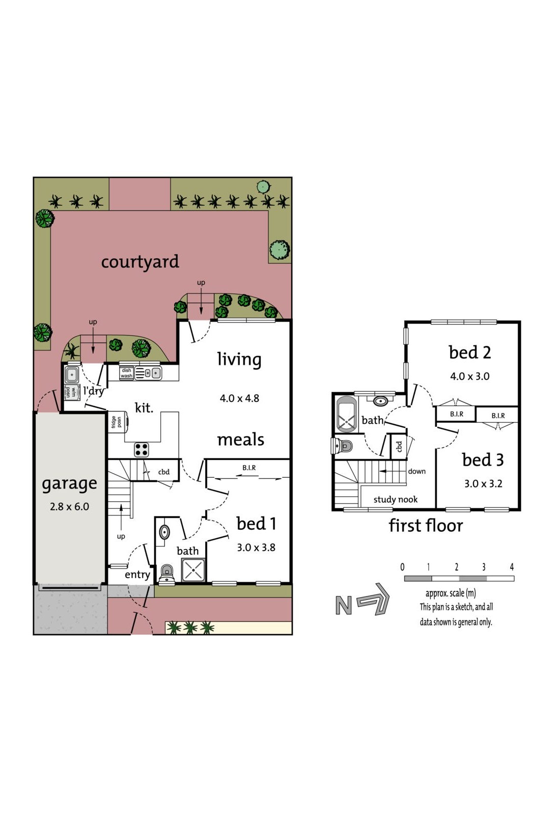 14 Botherambo Street, Richmond VIC 3121 - Floorplan