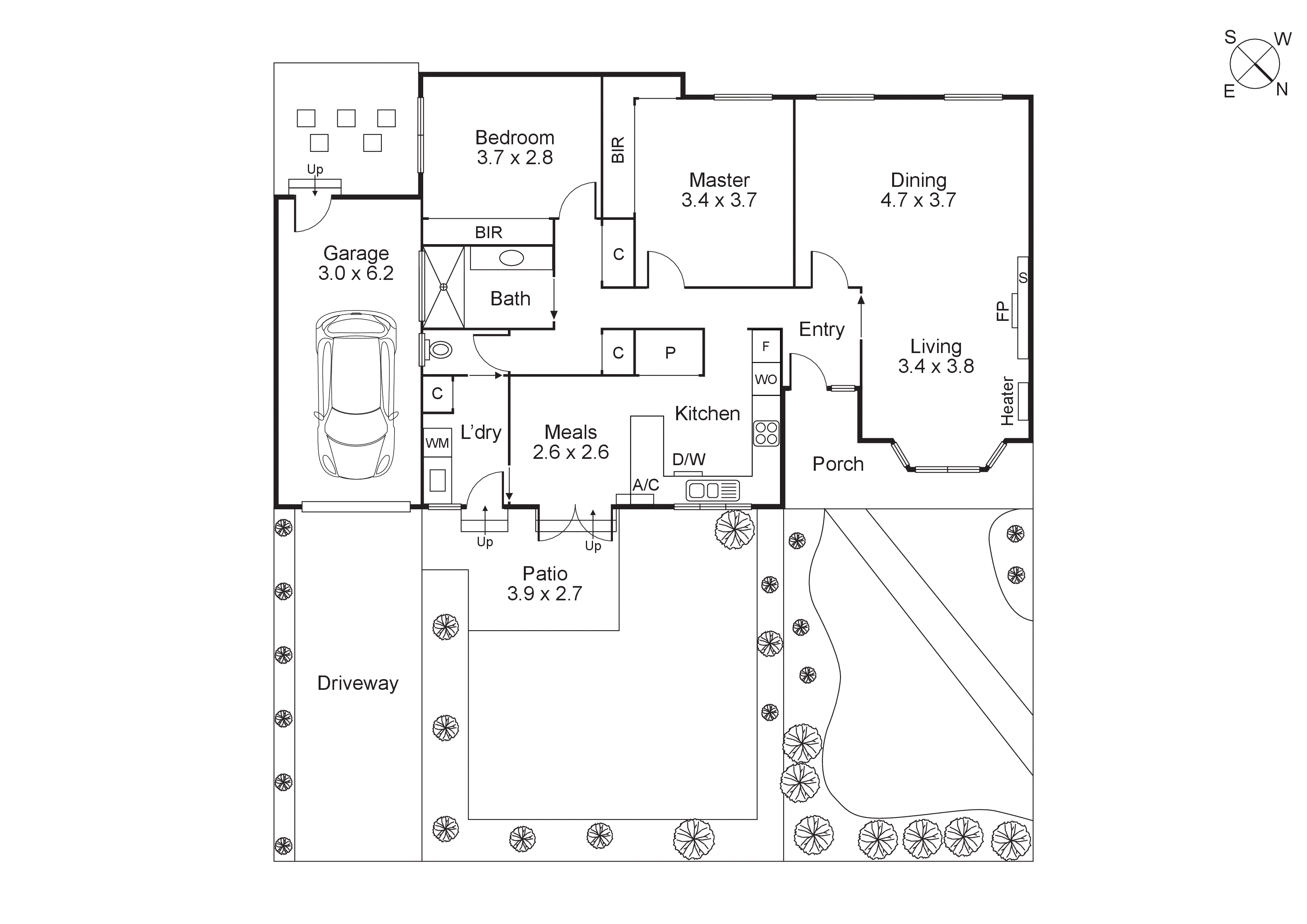 1/4 Boxshall Street, Brighton VIC 3186 - Floorplan