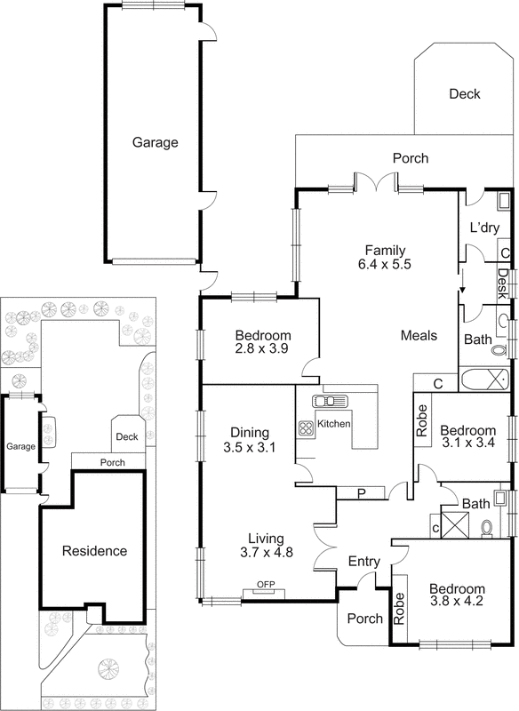 14 Buckingham Avenue, Bentleigh VIC 3204 - Floorplan