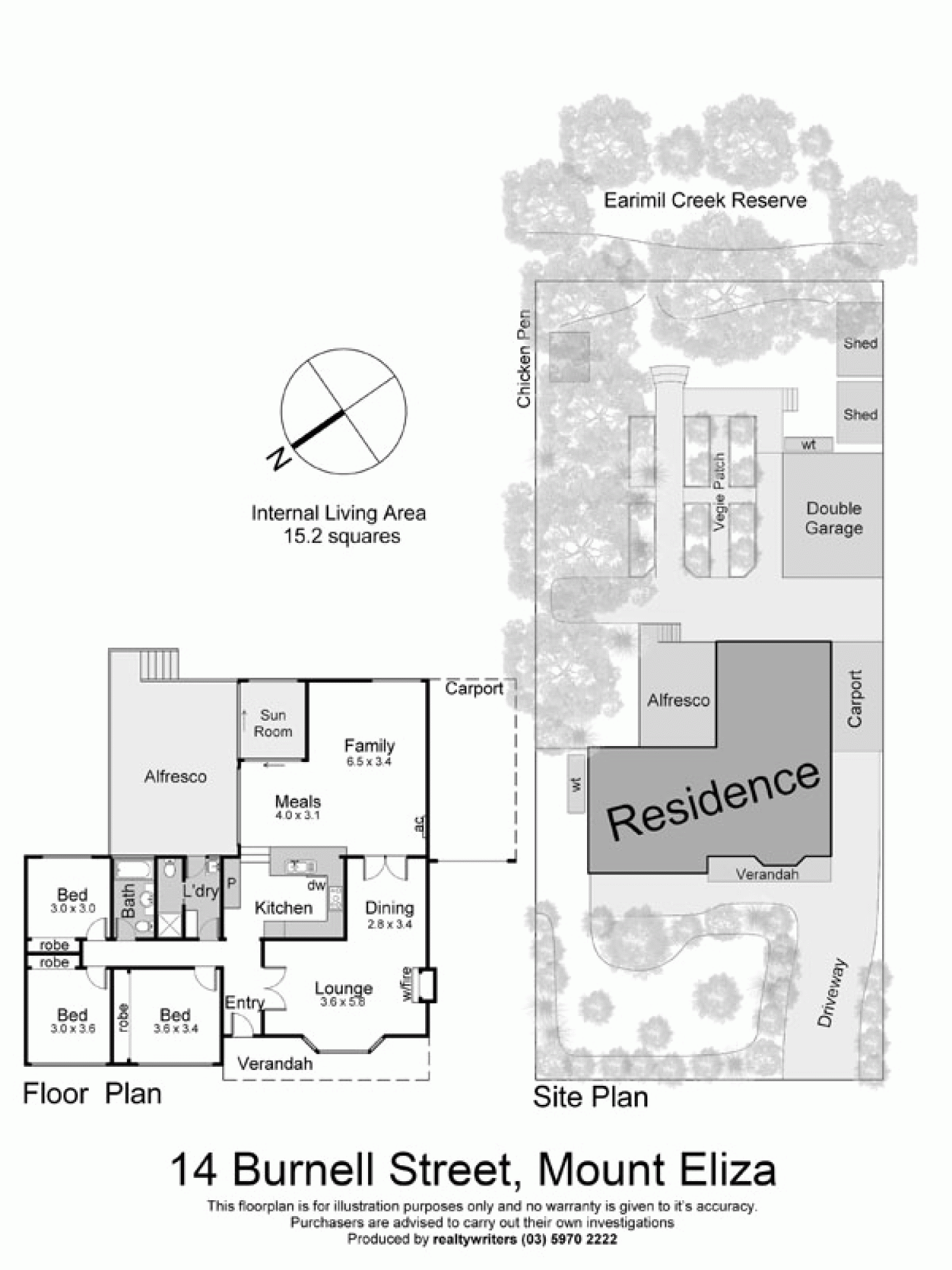14 Burnell Street, MOUNT ELIZA VIC 3930 - Floorplan