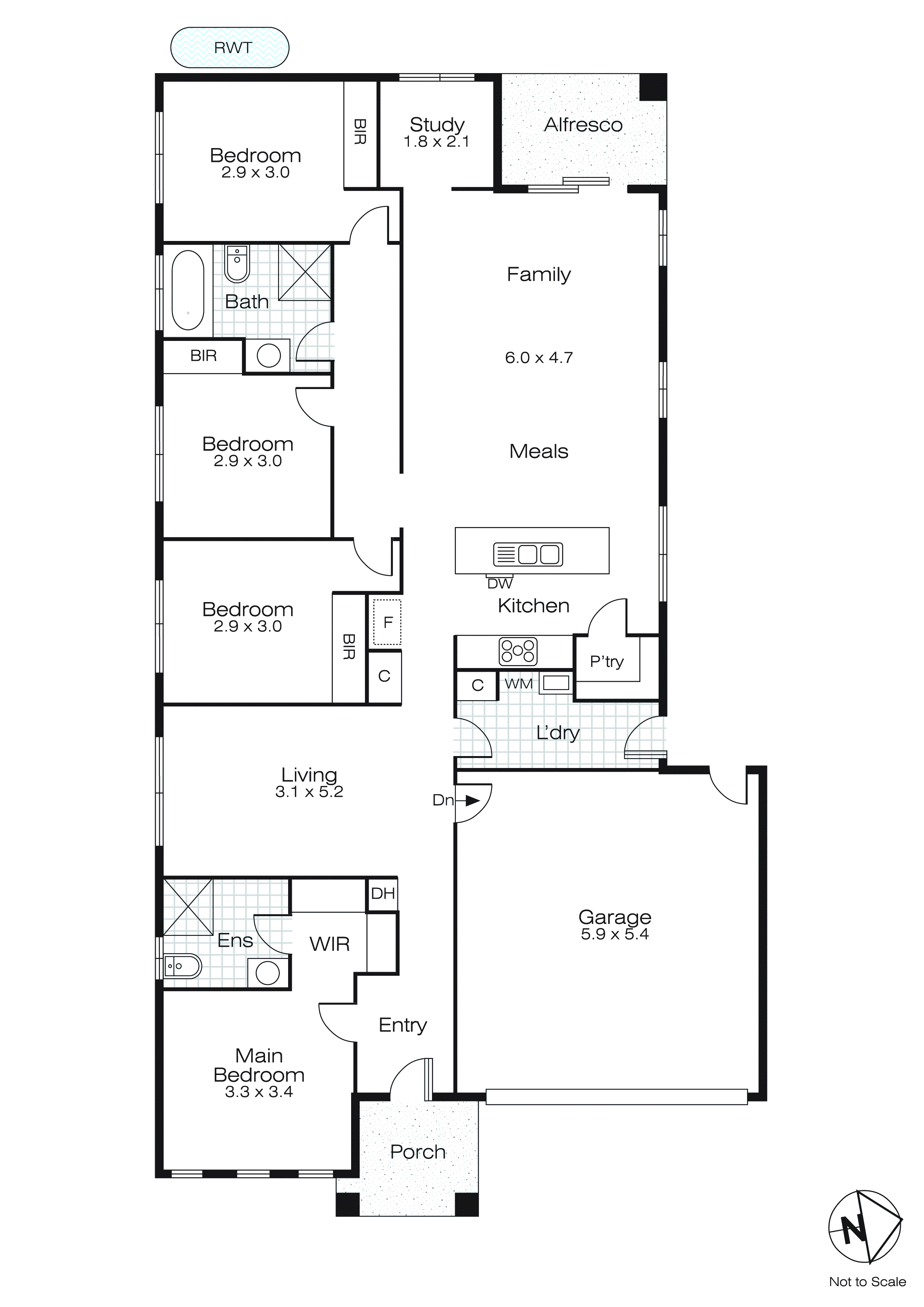 14 Cassowary Way, Winter Valley VIC 3358 - Floorplan