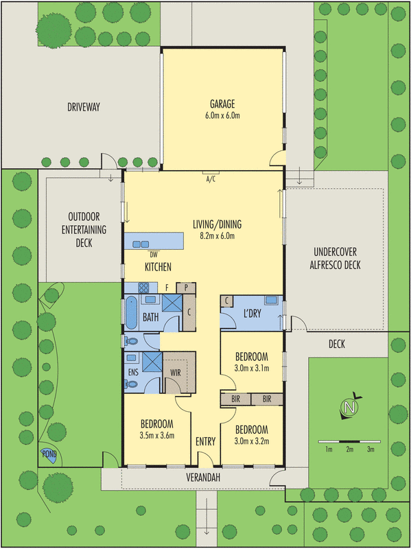 14 Cedarville Close, Highton VIC 3216 - Floorplan