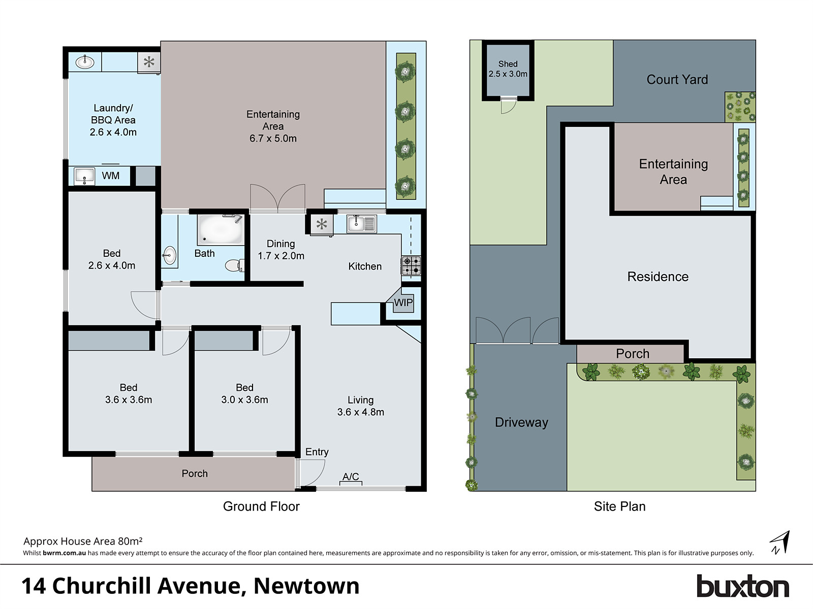 14 Churchill Avenue, Newtown VIC 3220 - Floorplan