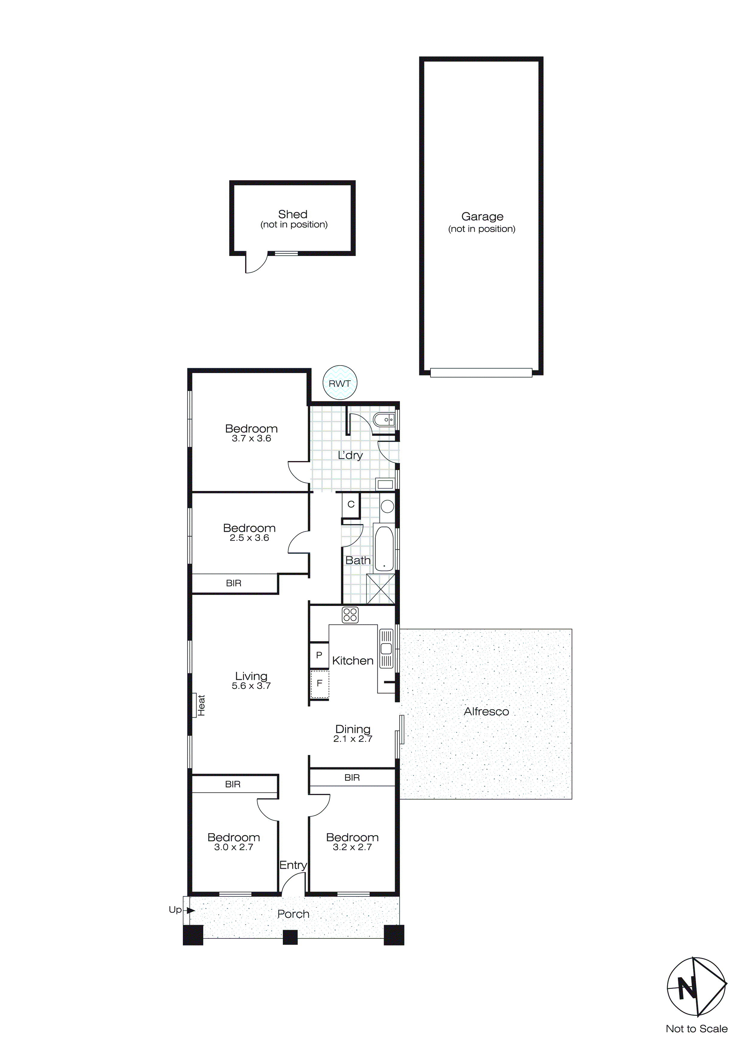 14 Clarkson Street, Sebastopol VIC 3356 - Floorplan