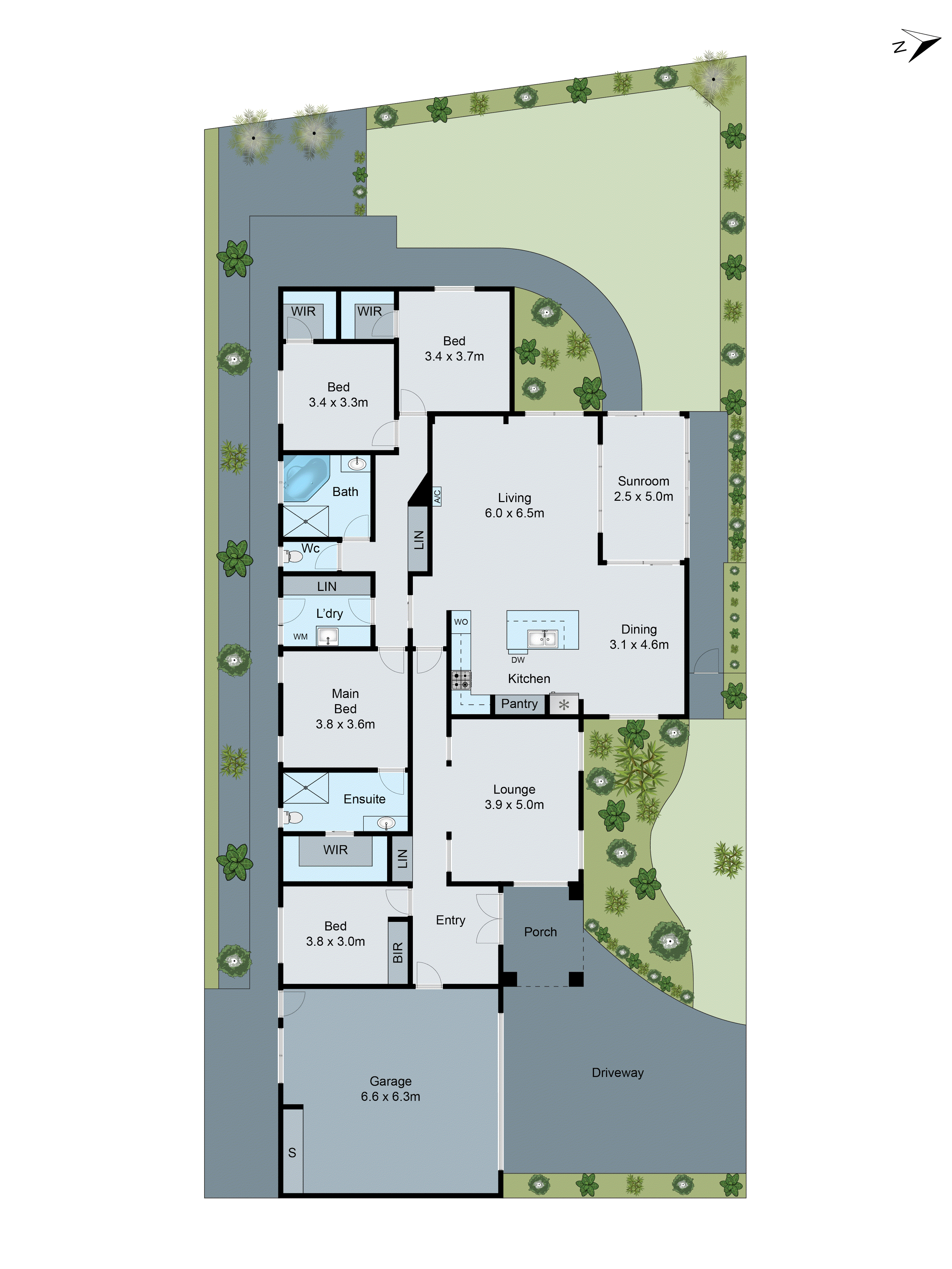 14 Cobb Court, Highton VIC 3216 - Floorplan