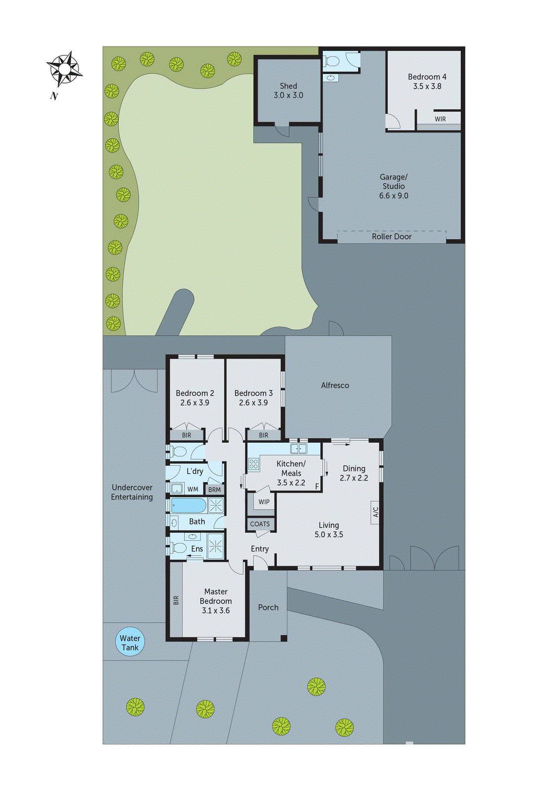 14 Coleraine Crescent, Corio VIC 3214 - Floorplan