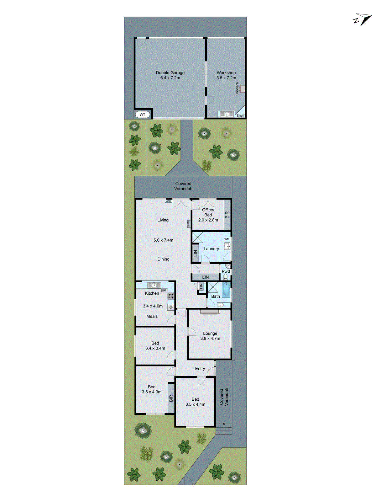 14 Connor Street, East Geelong VIC 3219 - Floorplan