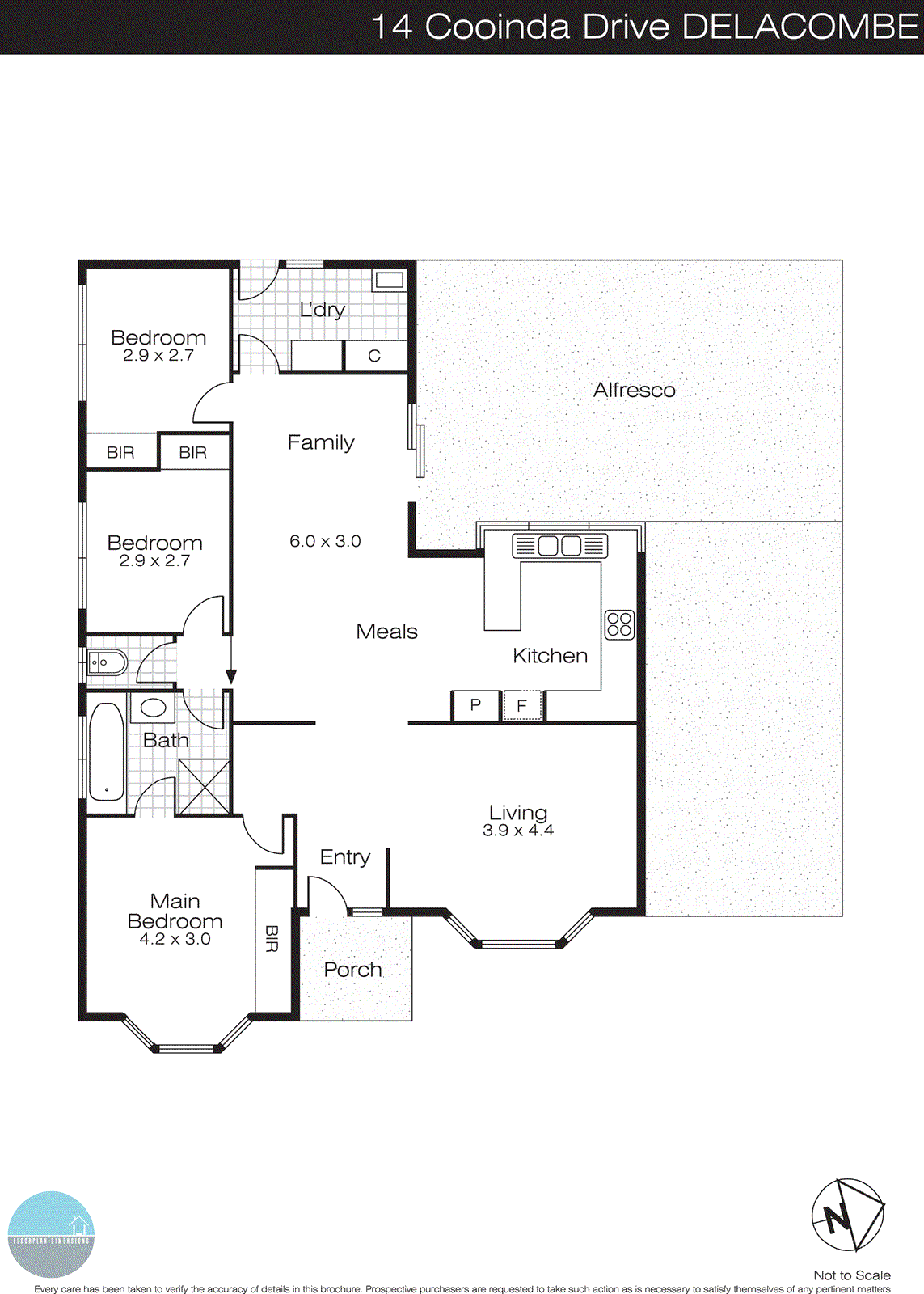 14 Cooinda Drive, Delacombe VIC 3356 - Floorplan