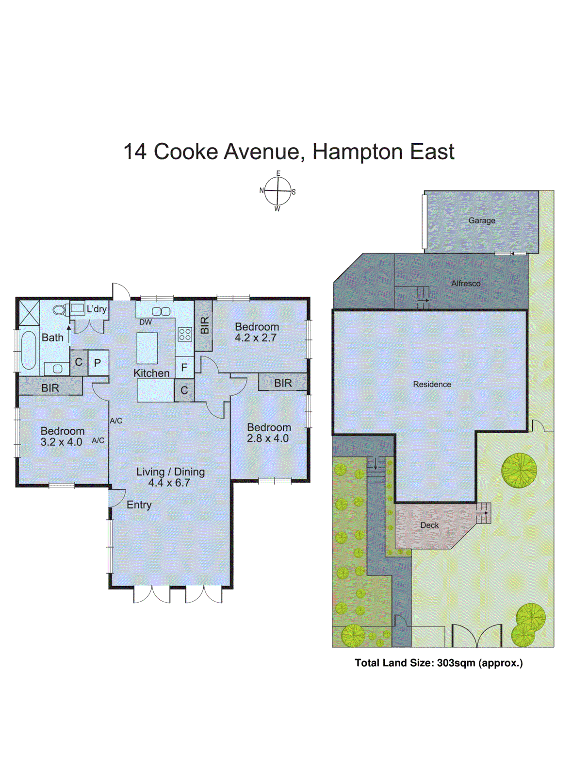 14 Cooke Avenue, Hampton East VIC 3188 - Floorplan