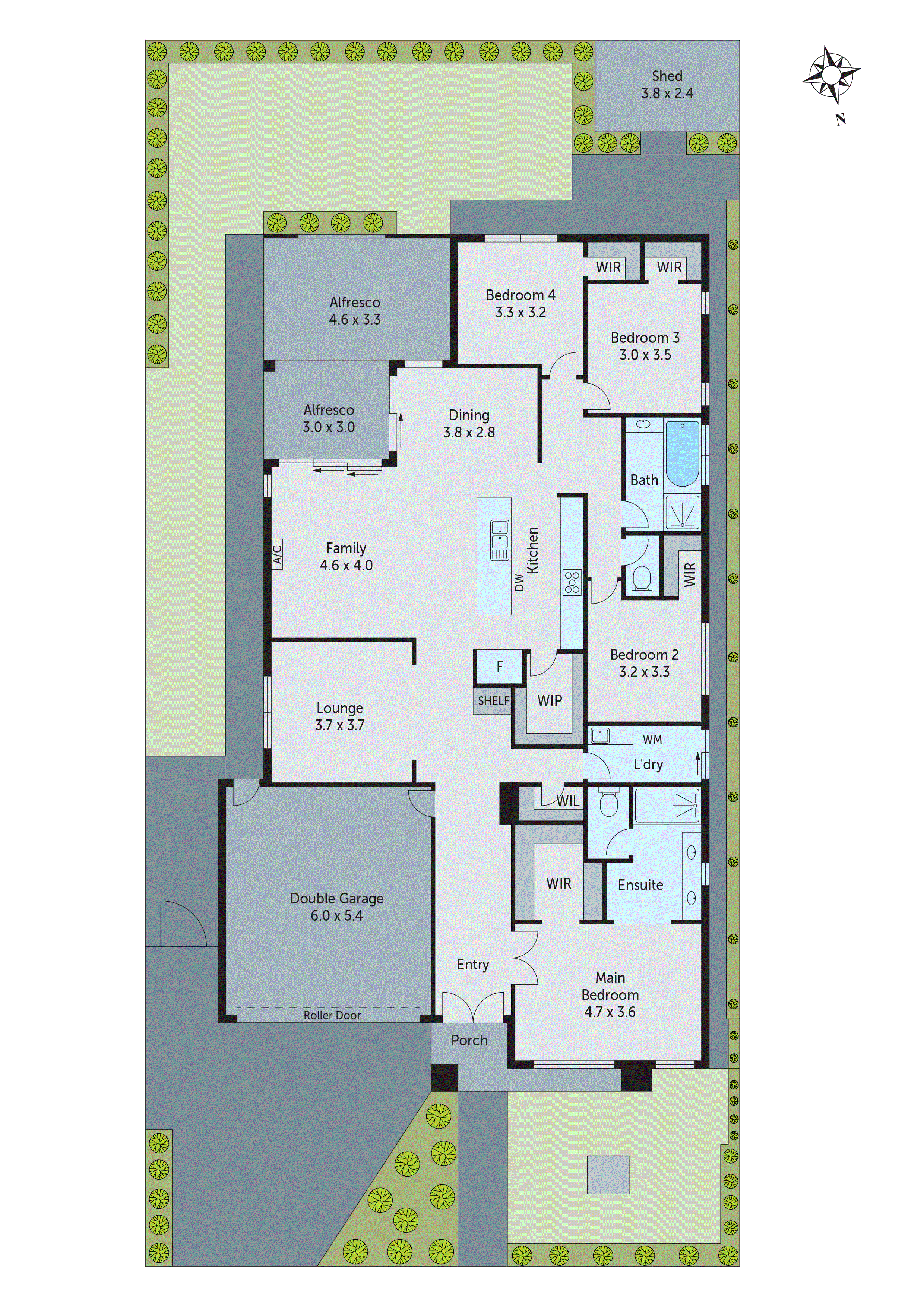 14 Cootamundra Drive, Armstrong Creek VIC 3217 - Floorplan
